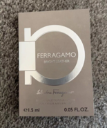 Salvatore Ferragamo Bright Leather Eau de Toilette Spray Vial .05oz 1.5m... - $12.38