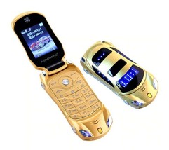 Luxury Car Cell Phone -Newmind F15 Flip Phone With Camera Dual SIM 1.8 Inch Scre - £35.31 GBP