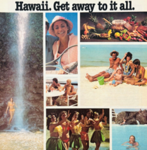 1978 United Airlines Advertisement Vintage Aviation Hawaii 747 Travel DW... - $35.07 CAD