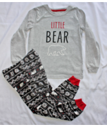 Holiday Famjams Boys Little Bear Pajama Set Shirt Pants Size M - $8.87