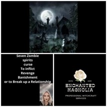 Seven Zombie spirits curse ~ For Revenge, Banishment or to Break up a Co... - $46.75
