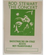 ROD STEWART - THE CONCERT OLYMPIA - VINTAGE ORIGINAL REAL 1970&#39;s BACKSTA... - $27.18 CAD