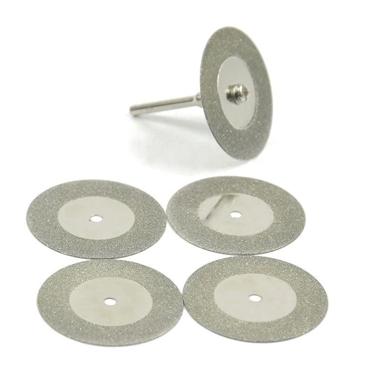 House Home 1pc 16-60mm Mini Diamond Cutting Disc With Mandrel Abrasive Diamond D - £20.48 GBP