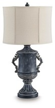 Morvanford - Antique Black - Poly Table Lamp - $93.00