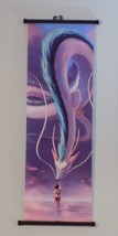 Japanese Anime Art Print Wall Hanging Scroll Decor Dragon - £19.35 GBP