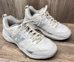 New Balance Mens 409 White Running Shoes Sneakers Size 8.5 Comfort Walking - $39.58