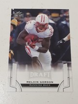 Melvin Gordon San Diego Chargers Wisconsin Badgers 2015 Leaf Draft Card #41 - £0.76 GBP