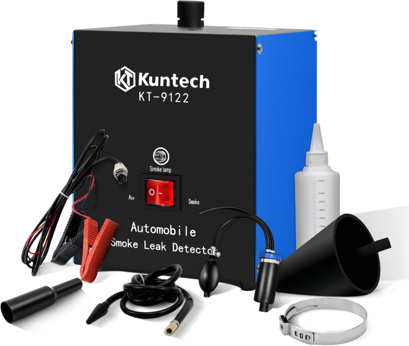 Automotive Smoke Machine Built-In Air Pump, 12V DC Smoke Leak Detector f... - $149.07