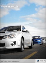 2013 Subaru IMPREZA WRX sales brochure catalog US 13 STI Limited - £7.86 GBP