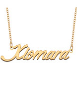 Xiomara Name Necklace for Best Friend Family Member Birthday Christmas Gift - $15.99