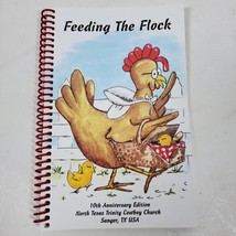 Feeding The Flock 10th Anniv Ed North Texas Cowboy Church Recipes Cookbook - $12.00