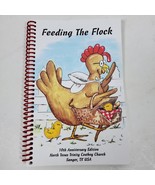 Feeding The Flock 10th Anniv Ed North Texas Cowboy Church Recipes Cookbook - $219.17 MXN