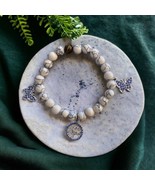 Glass bead Charm Bracelet - $11.49