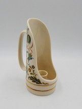 Lenox Nantucket Candle Chamber Holder w/Handle Folk Art Floral 24K Gold ... - $19.99