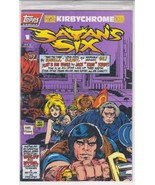 SATAN&#39;S SIX #1 (April 1993) Topps - Jack Kirby - Polybagged w/ Trading C... - $12.29 CAD