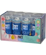 Pintyplus Aqua Spray Paint - Art Set of 8 Water Based 4.2oz Mini Spray P... - £69.79 GBP