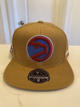 Atlanta Hawks Mitchell &amp; Ness “Sand &amp; Sky Collection” Fitted Hat 7 1/8 - $44.55