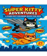 A Purr-fect Superhero Coloring Book for Kids - $75.44 MXN
