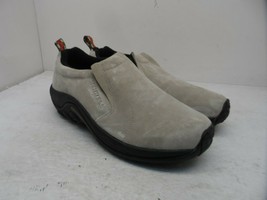 Merrell Men&#39;s Jungle Moc Nubuck Slip-On Work Shoes Taupe Size 9M - £56.94 GBP