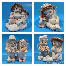 Four Dreamsicles 1990s Wedding Puppy Bunny Love, 3 Signed Cast Art - £8.72 GBP