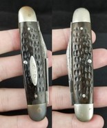 Circle C Tested XX Folding Pocket Knife 1920/1940 Case Antique jigged bone - $399.99