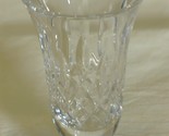 Waterford Crystal Lismore Footed Vase Ireland with Box - $29.69