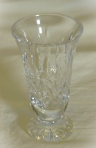 Waterford Crystal Lismore Footed Vase Ireland with Box - $29.69