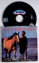 Whitney Houston - Saving All My Love (7&quot; Single) (1985) Vinyl 45 • All At Once - £11.48 GBP