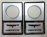 Vintage 80&#39;s 90&#39;s Automotive Door Lock Scratch Guard Accent Trim CORVETTE - £11.81 GBP