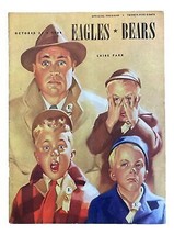 Philadelphia Eagles Contre Chicago Bears Octobre 24 1948 Jeu Programme - £46.50 GBP