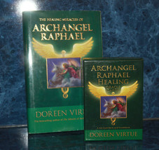 Doreen Virtue: Archangel Raphael Healing Oracle SET Card &amp; Guidebook Rare - £59.14 GBP