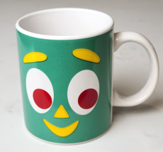 Gumby Coffee Cup Mug 2012 Prema Toy Co Green &amp; White EUC - £5.34 GBP