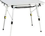 Portal Camping Table Foldable Portable With Adjustable Legs,, Bbq And Pa... - £81.18 GBP