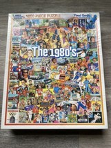 COMPLETE White Mountain THE 1980&#39;s 1000 Piece Jigsaw Puzzle COMPLETE - £11.62 GBP