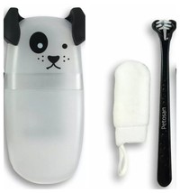 DENTAL KIT DOUBLE HEADED TOOTHBRUSH FINGER ORAL CLEANER  PUPPIES TOY DOG... - $8.90