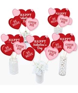 Conversation Hearts Valentine&#39;s Day Party Centerpiece Sticks Table Toppe... - £26.44 GBP