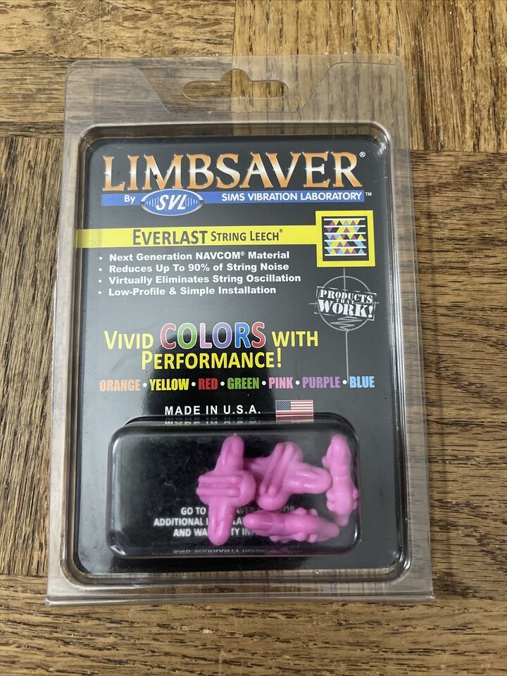 Limbsaver Everlasting String Leech Pink - $12.75