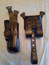 Fits H&amp;K P30 9/40 3.85”BBL Leather Shoulder Holster Double Mag Case #1027# RH - £132.97 GBP