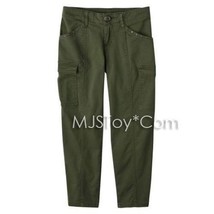 NWT Disney The Alex Russo Collection D-Signed Skinny Cargo Dark Olive Pants - £15.94 GBP