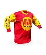 VIVA MONTESA red-yellow motocross trial MTB downhill jersey long sleeve - $36.00