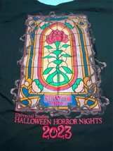 Stranger Things Stained Glass Universal Studios Halloween Horror Nights Shirt S - £22.10 GBP