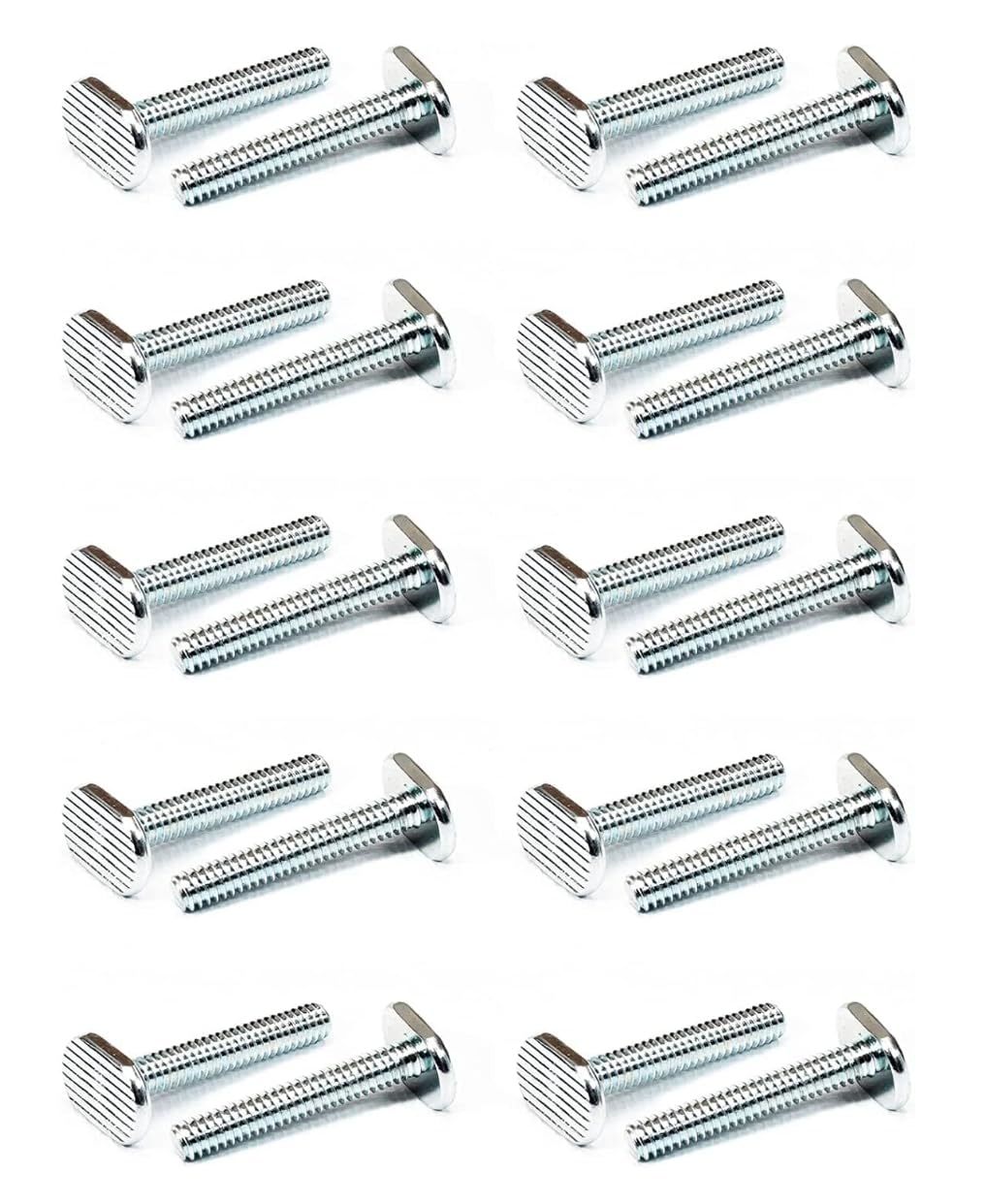 Usa Made T-Slot Bolts 1/4”-20 Thread Size T-Bolts, 20 Pack (3&quot;) - $30.99
