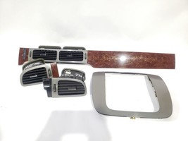 2011 GMC Sierra 3500 OEM Woodgrain Dash Radio Trim With AC Vents - £89.37 GBP