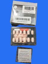 Modelones Press-On Nails White Short Prep Pad Oval Shape Chip-Proof (Pac... - $11.99