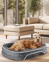 Orthopedic Dog Bed For Extra Large Dogs, Dog Couch Design With Egg Foam Support, - $45.99