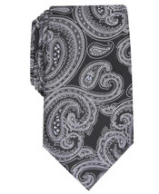 Tasso Elba Men&#39;s Severino Paisley Silk Tie in Black-O/S - $285.35 MXN