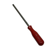 Mac Tools Phillips Screwdriver P204A Red Hard Handle 12 &quot; #4 End USA Mec... - £19.43 GBP