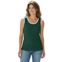 NWT Dark Teal Green Open Back Tank Top - S - $7.76