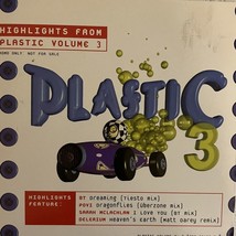 HIGHLIGHTS FROM PLASTIC VOL 3 PROMO V/A CD - £23.99 GBP