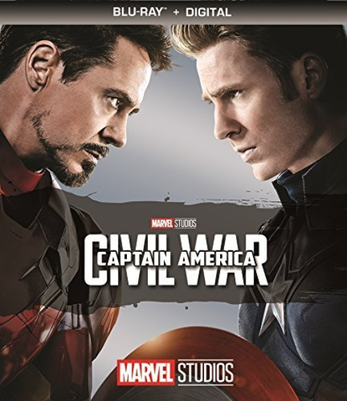 Primary image for Captain America: Civil War Marvel Blu-ray + Digital + Slipcover NEW